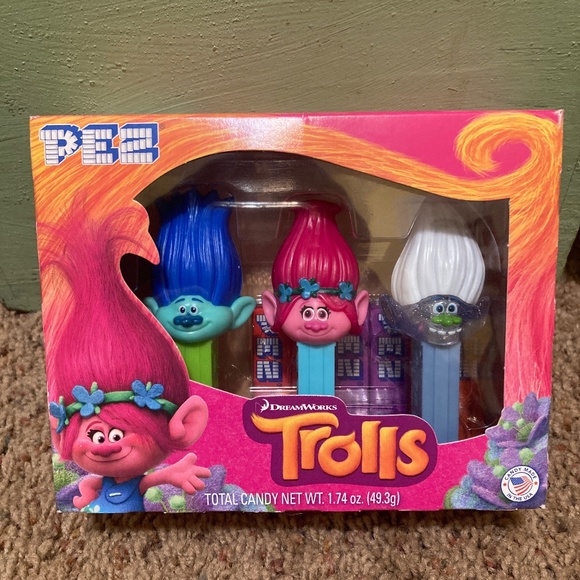 Dreamworks Trolls pez dispenser kit - Picture 1 of 6